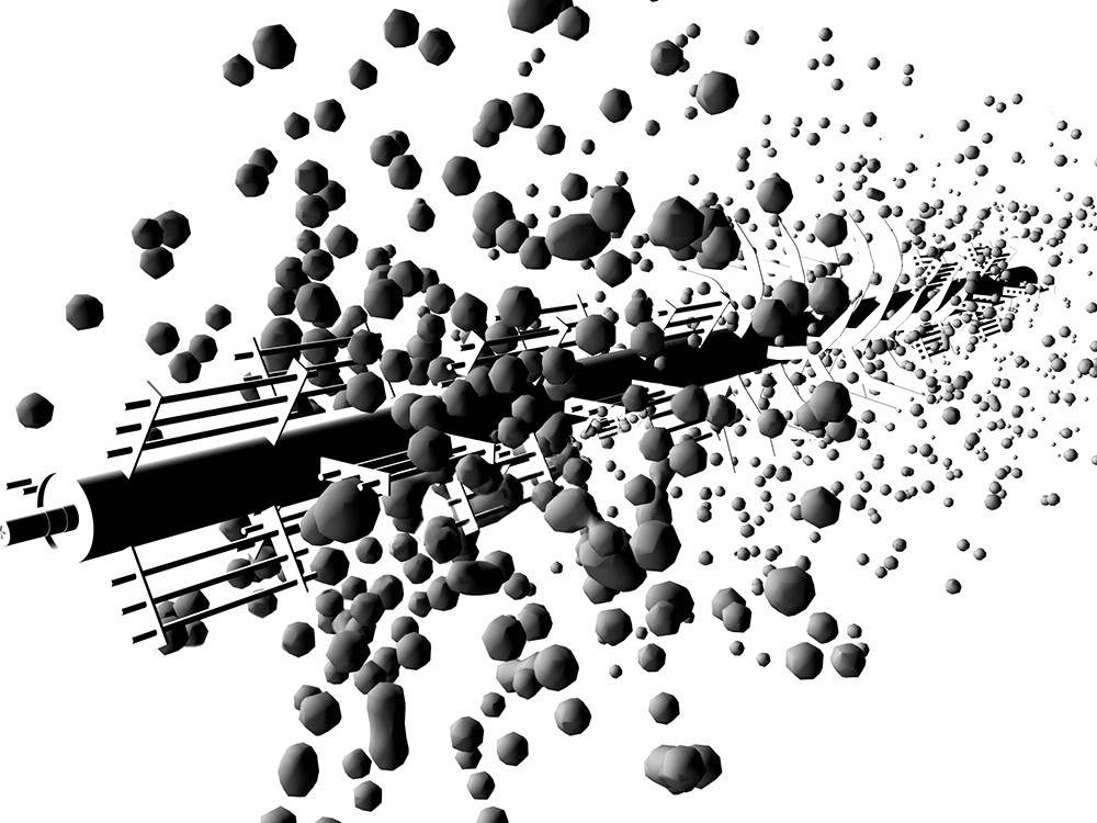 污泥干燥設(shè)備內(nèi)部安裝有打散破碎裝置 污泥干燥設(shè)備內(nèi)部安裝有打散破碎裝置