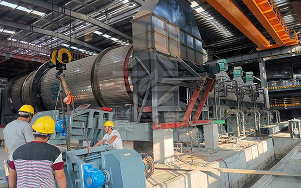 三級多回路污泥干燥設(shè)備現(xiàn)場 三級多回路污泥干燥設(shè)備現(xiàn)場