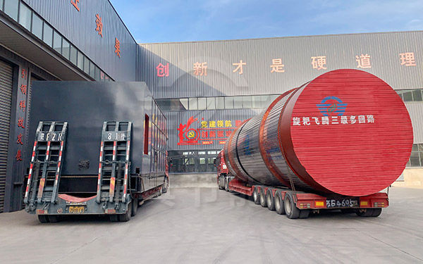 滾筒污泥干燥設備發(fā)貨 滾筒污泥干燥設備發(fā)貨