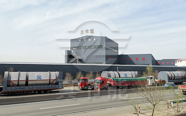 市政污泥干燥機運輸現(xiàn)場